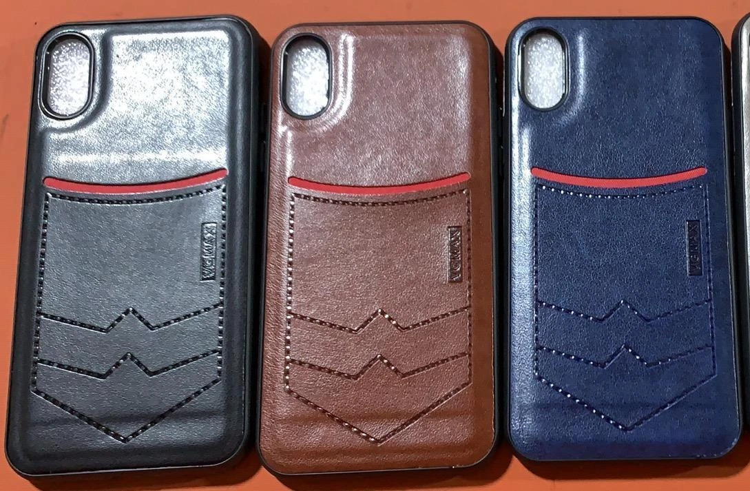 IPHONE 11 PRO 5.8 POCKET STRIP CASE BLUE